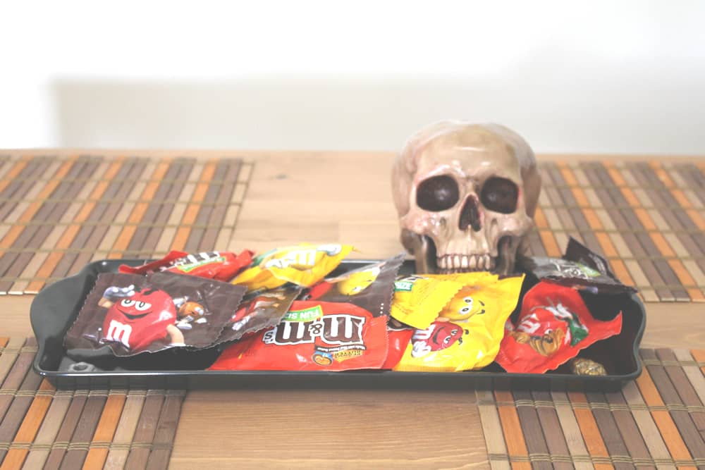 Finished Tray with Candy