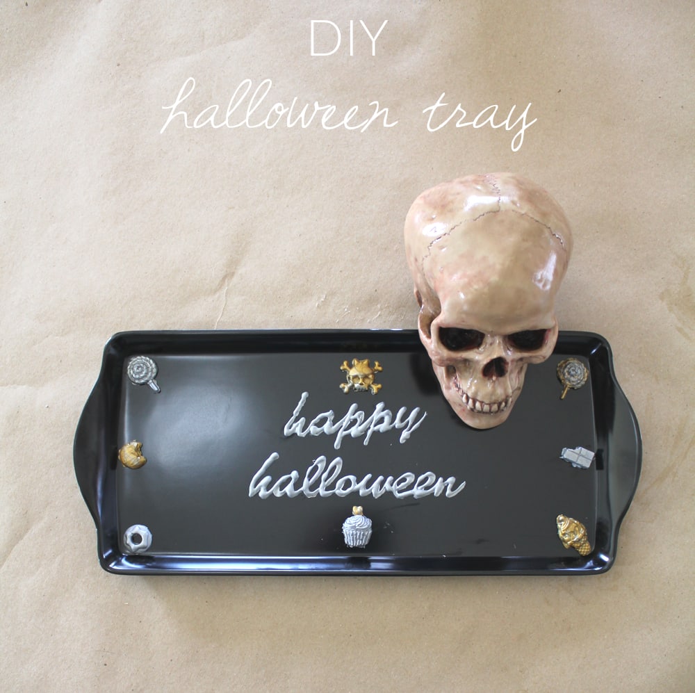 Step 11 - Finished Tray with Skull