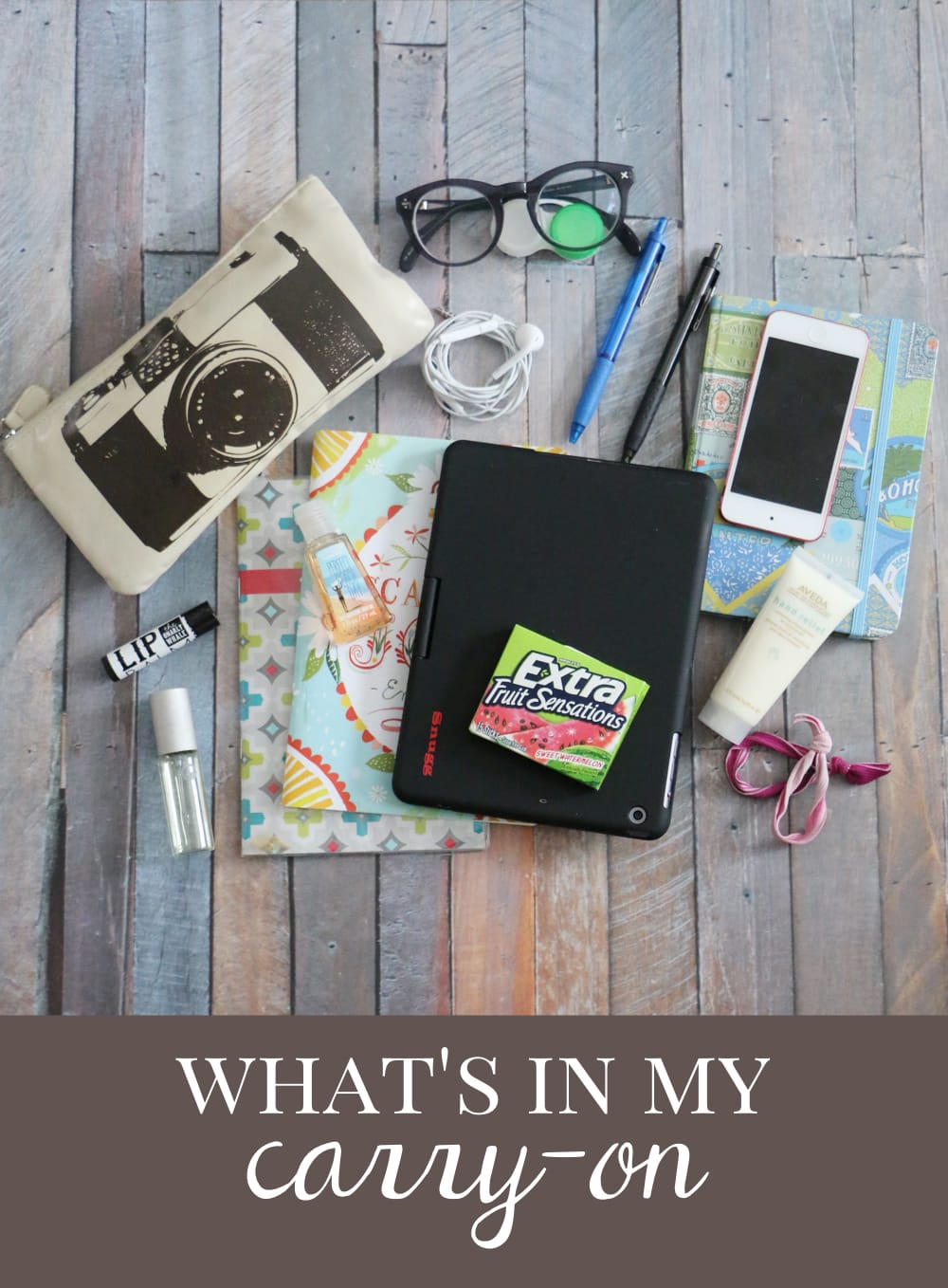 What's in My Carry-On