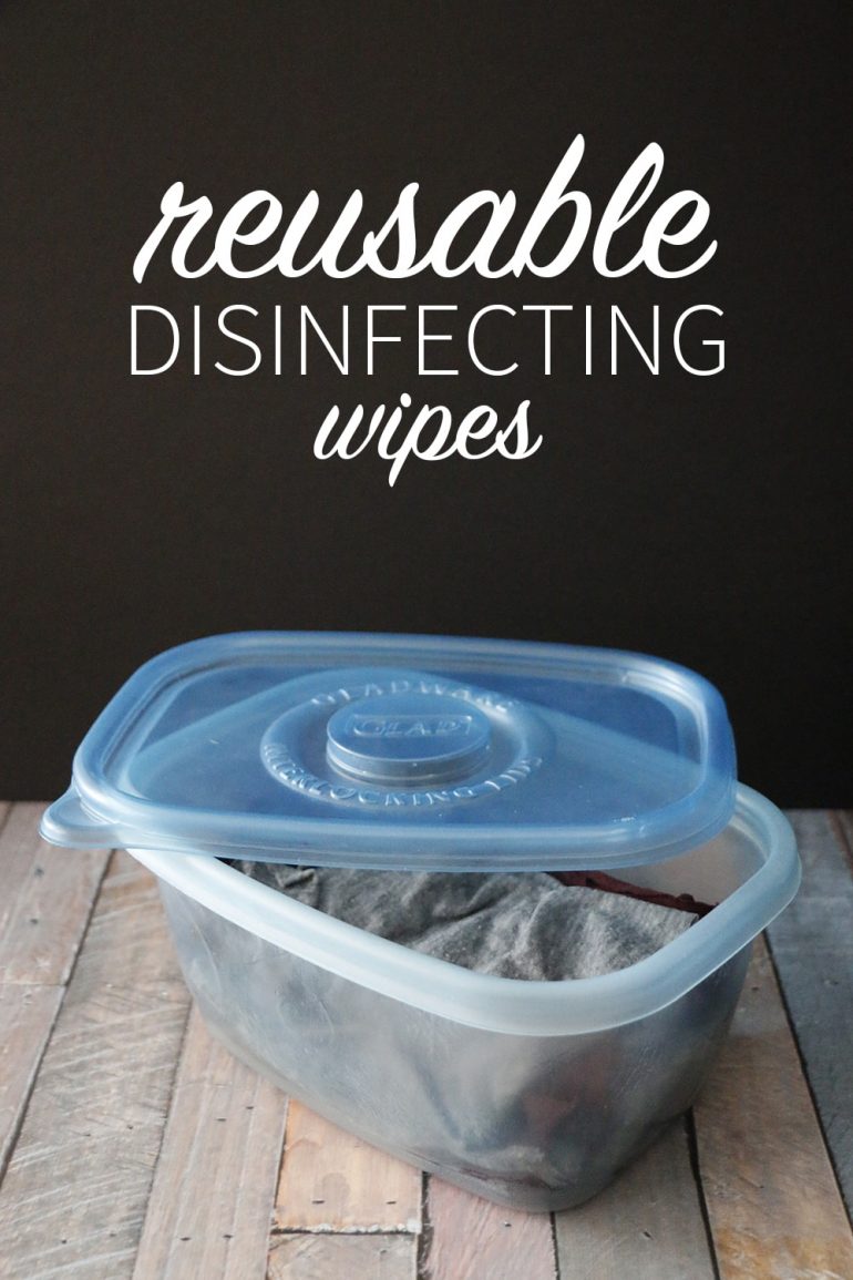 Easy Reusable Disinfecting Wipes DIY Bird's Eye Meeple