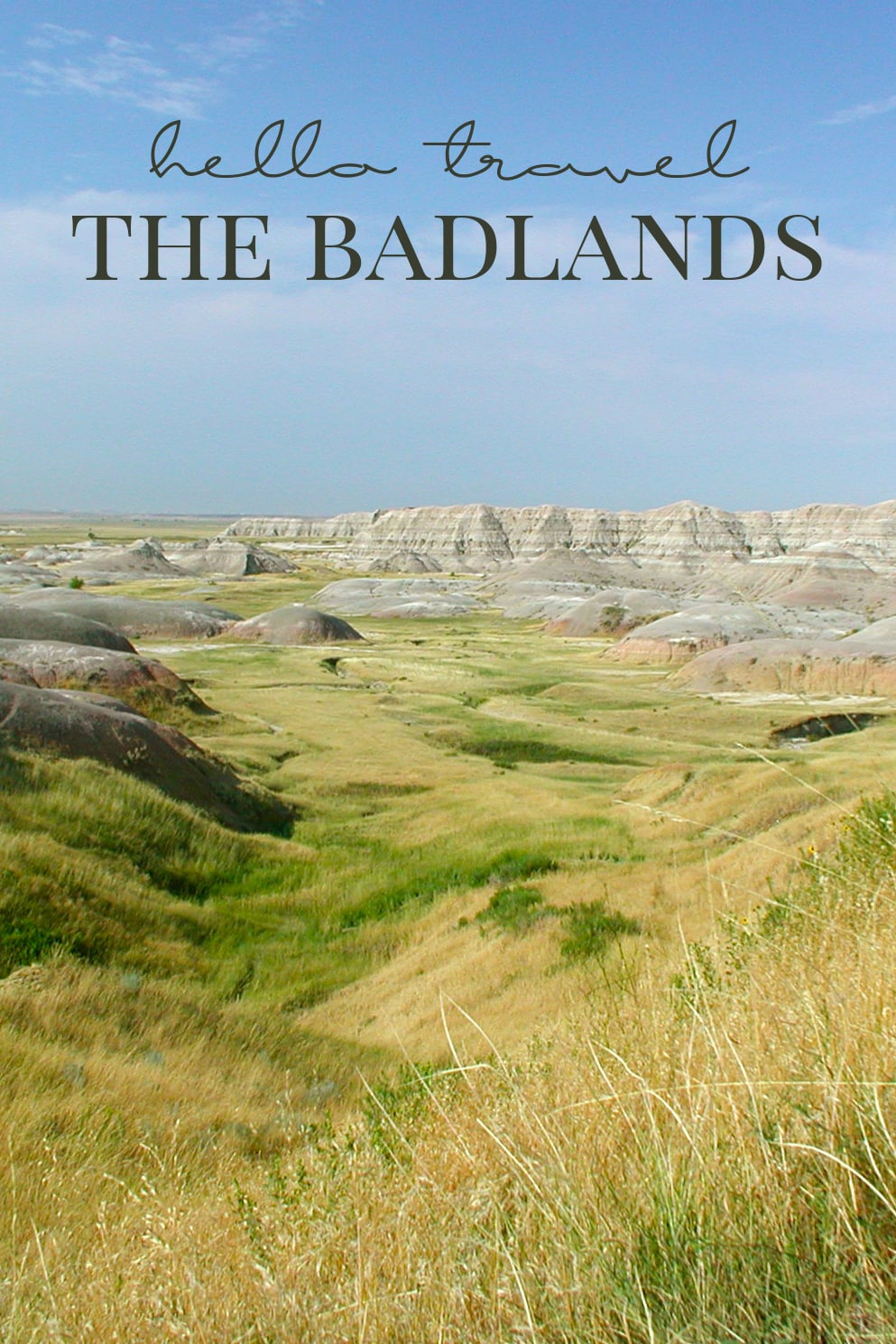 Visiting The Badlands