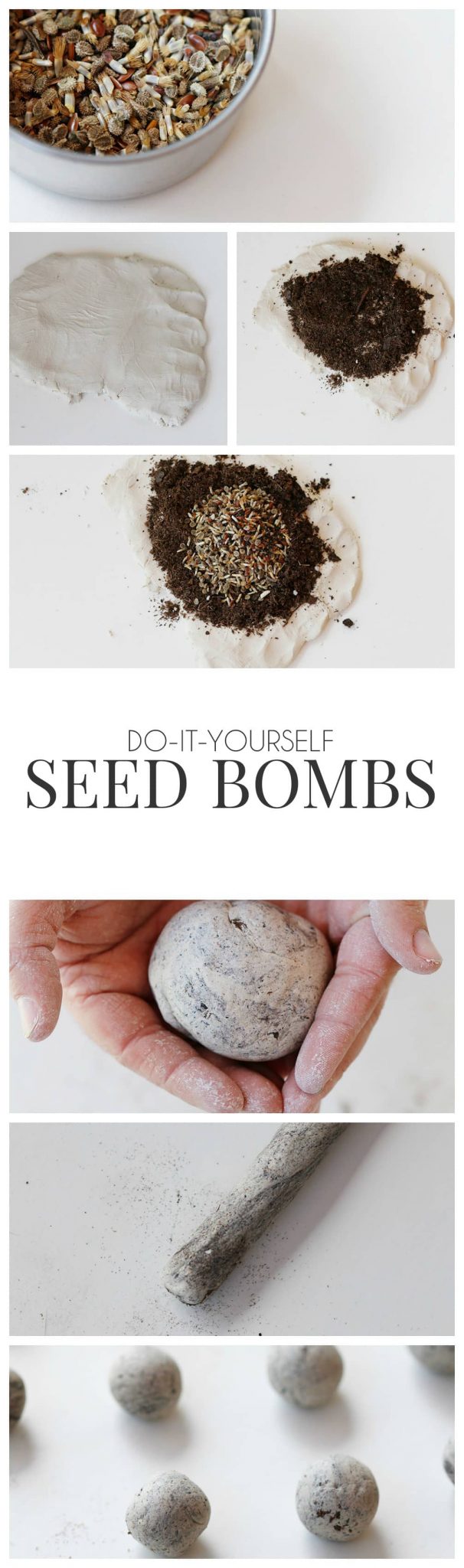 Easy Wildflower Seed Bomb Tutorial