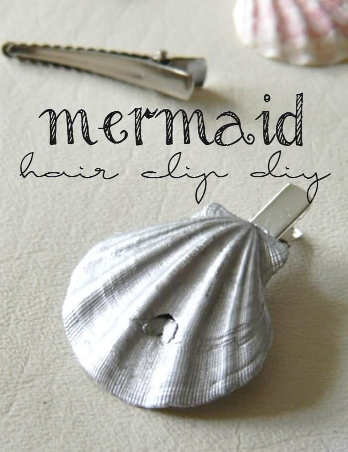 Mermaid Hair Clip DIY