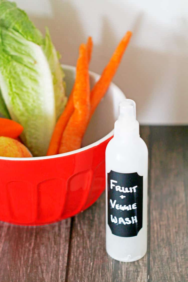 How To Make Your Own Produce Wash