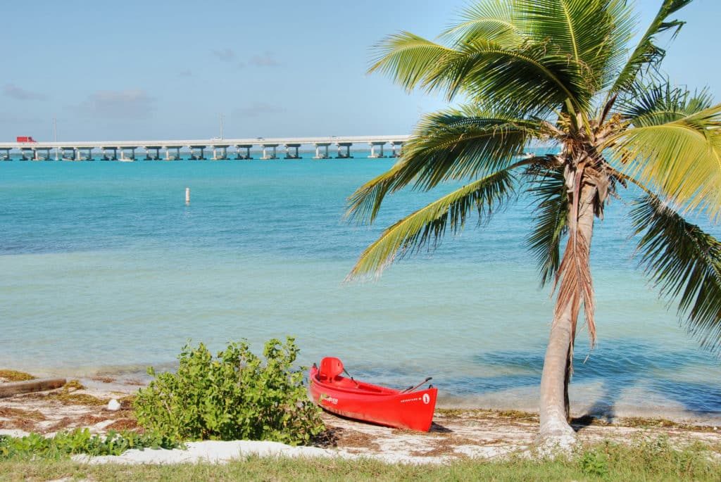 In the middle of the Keys, Florida