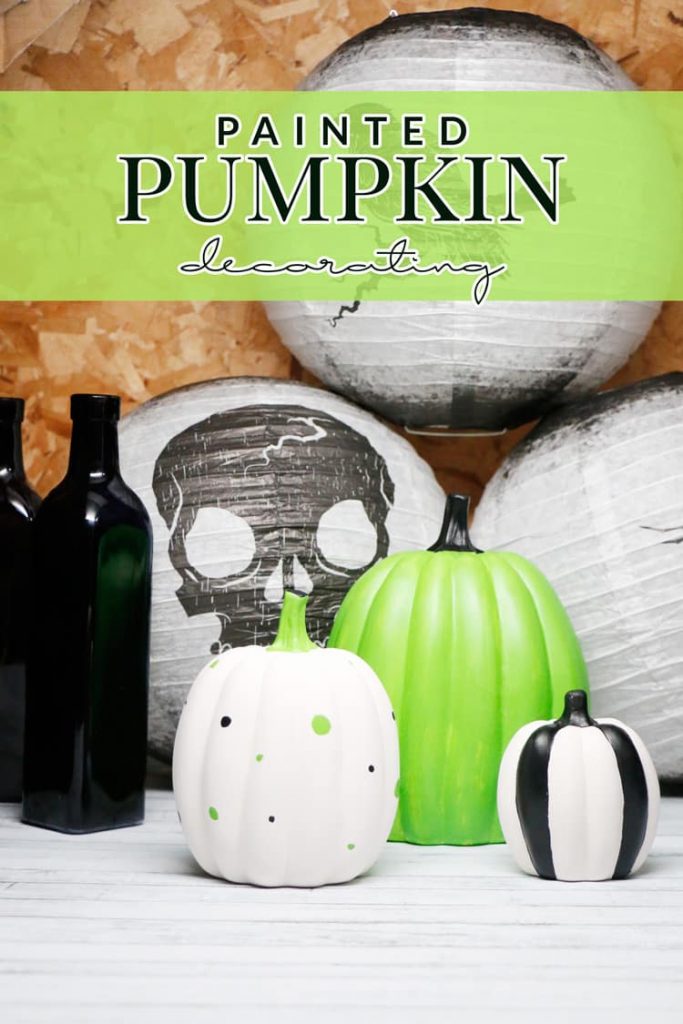 Add a bit of your own flair to your Halloween decor with painted pumpkin decorating! You can make the perfect decor for your home in no time!