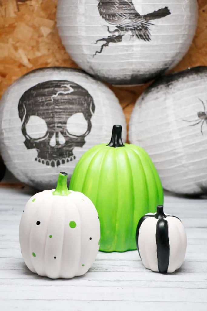 Add a bit of your own flair to your Halloween decor with painted pumpkin decorating! You can make the perfect decor for your home in no time!