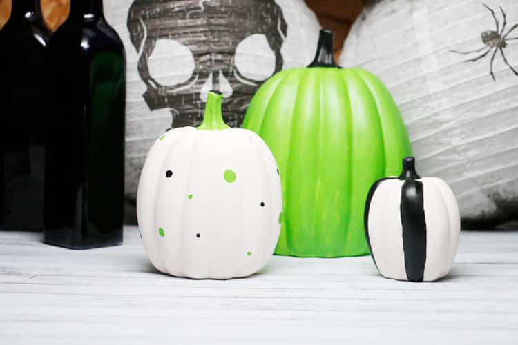 Add a bit of your own flair to your Halloween decor with painted pumpkin decorating! You can make the perfect decor for your home in no time!