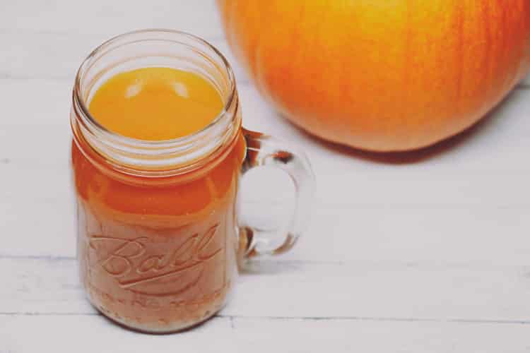 You can make this Harry Potter inspired Pumpkin Juice Recipe at home with just a few ingredients. Enjoy it with your favorite Muggles, witches or wizards!