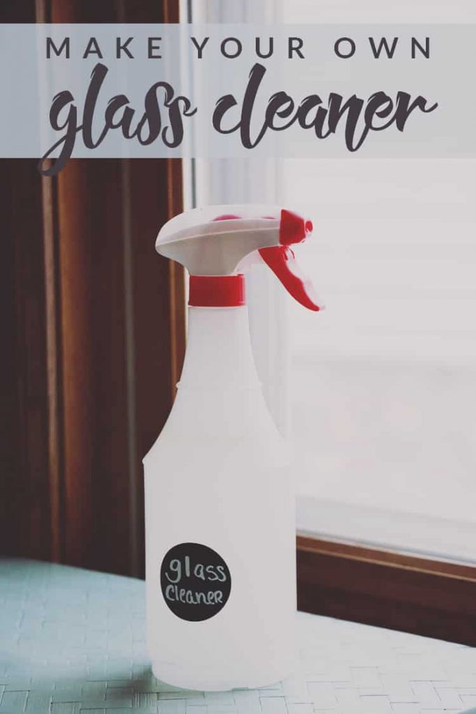 Need an inexpensive, eco-friendly option for cleaning your windows? Make this simple DIY glass cleaner with just a few common household ingredients!