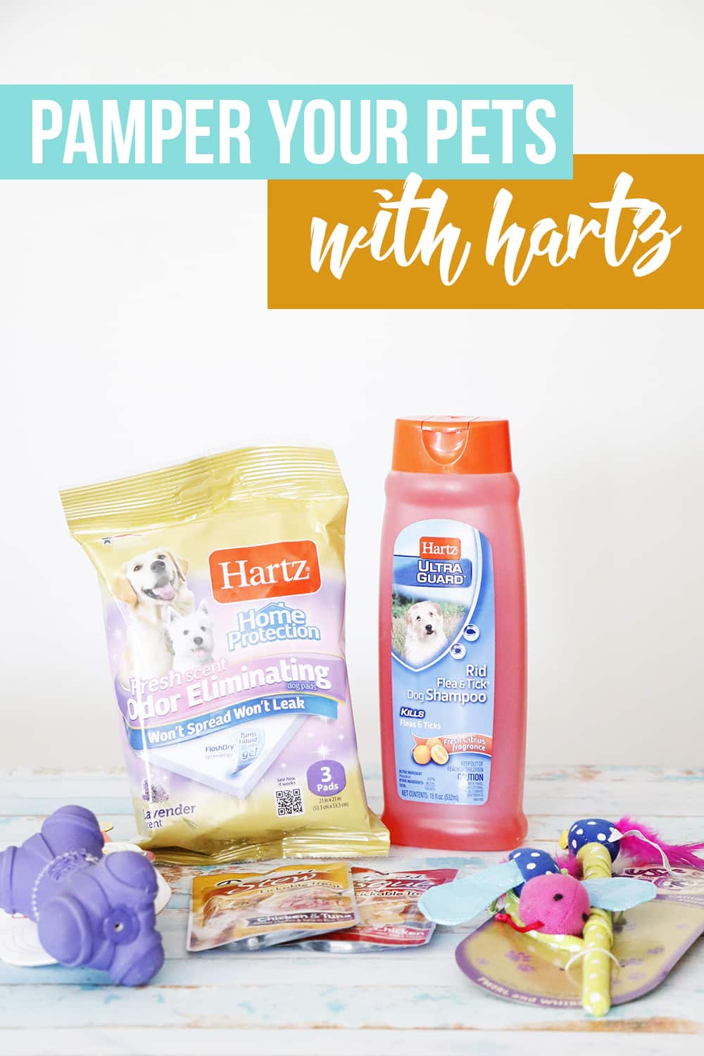 Pamper your pets with Hartz! Treat them with delicious treats, toys, and products that make pet ownership a breeze!