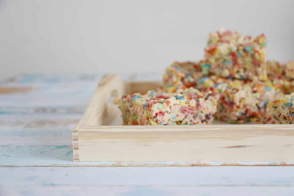 With a simple addition to the traditional bars, these Rainbow Rice Krispie treats are the perfect way to indulge in a little color and a lot of flavor!