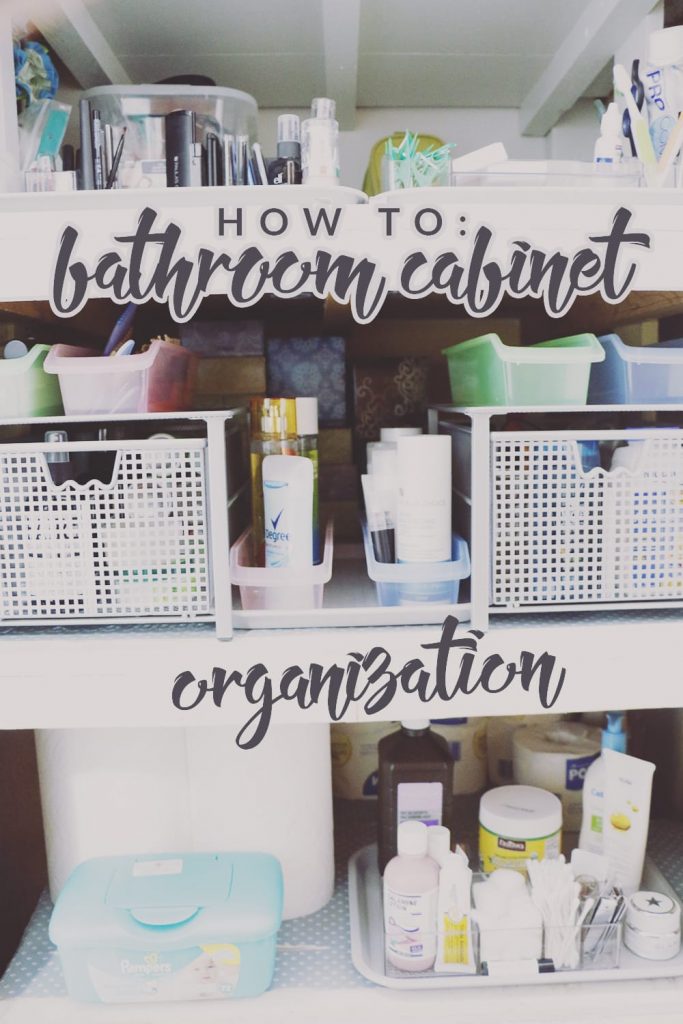 Bathroom Cabinet Organizer Ideas  Bathroom cabinet organization, Easy bathroom  organization, Cabinets organization