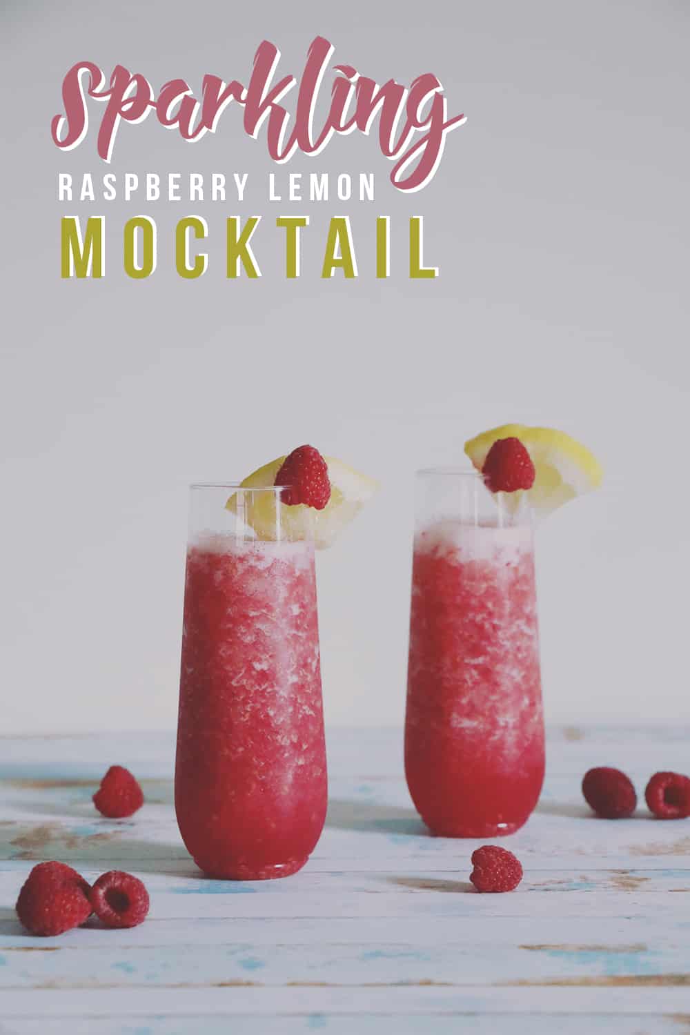 This sparkling raspberry lemon mocktail is a must make drink for Summer! It's refreshing and sweet - perfect for those nights spent enjoying the backyard!