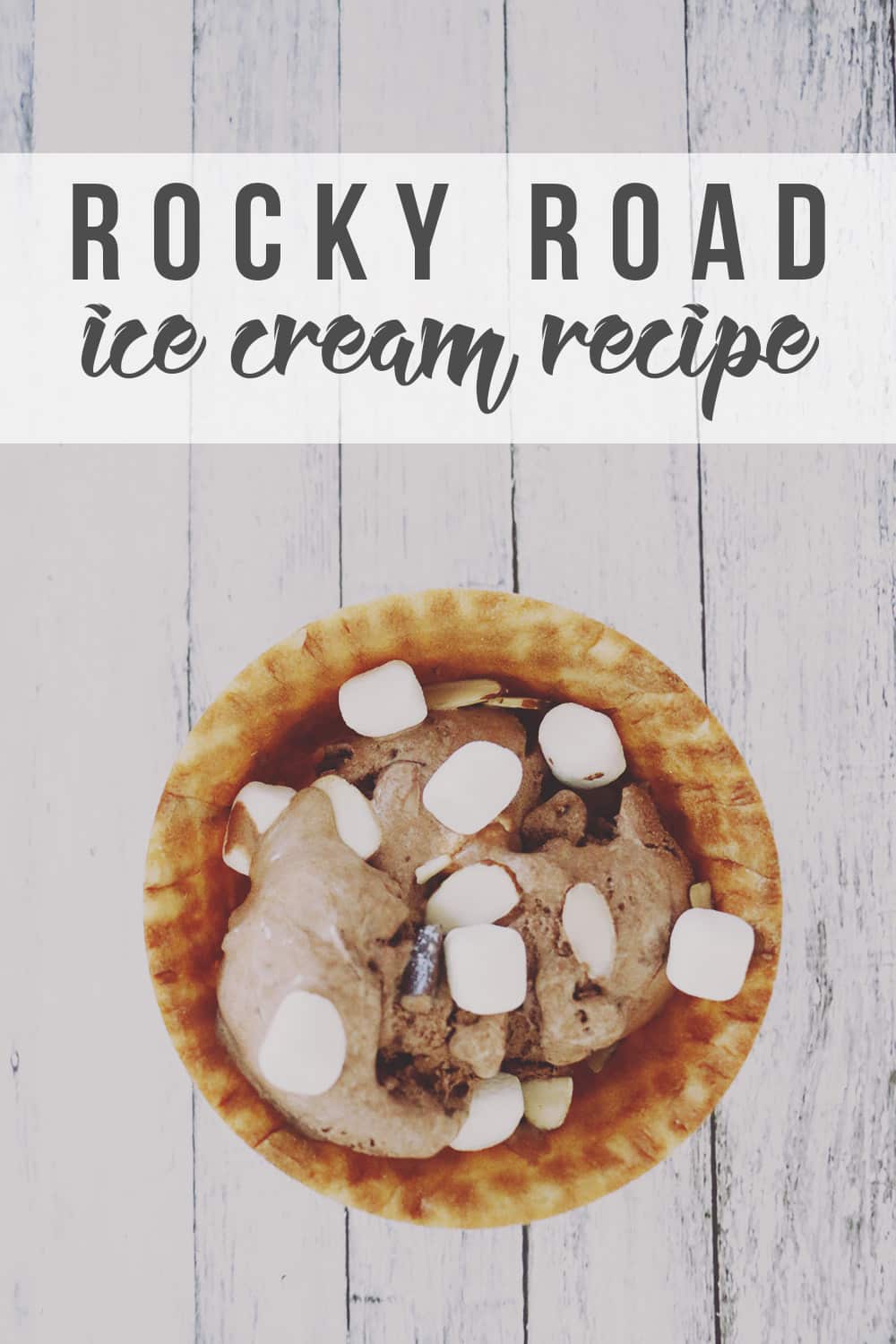 This Rocky Road Ice Cream recipe is so much better than store-bought that you'll never need to hurry to the grocery store on an ice cream run again!