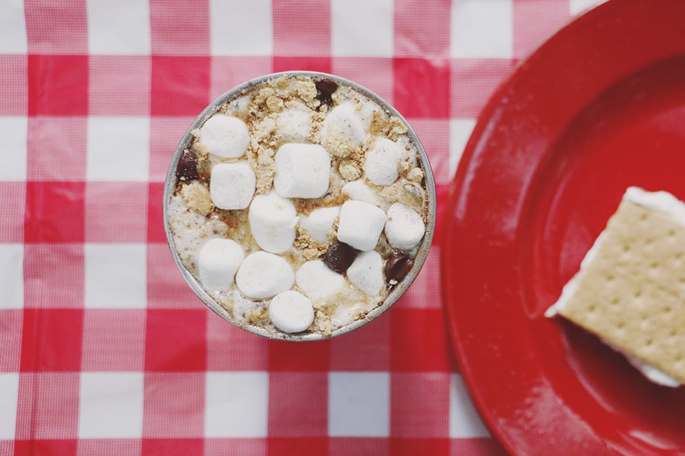 If you're in need of the perfect drink whether you're enjoying your campsite or at home wishing you were outdoors, this S'mores Latte recipe is it!