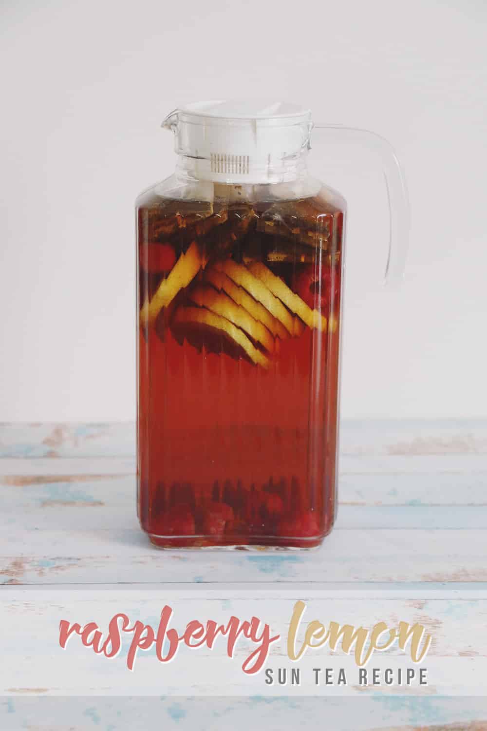 Sun Tea Recipe (and About Making It Safely)