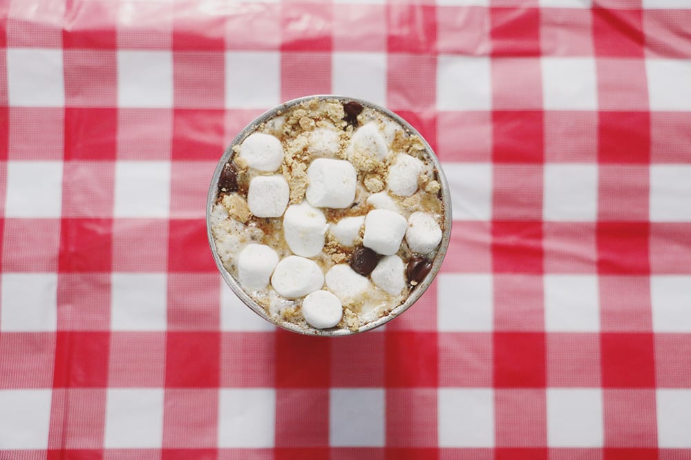 If you're in need of the perfect drink whether you're enjoying your campsite or at home wishing you were outdoors, this S'mores Latte recipe is it!