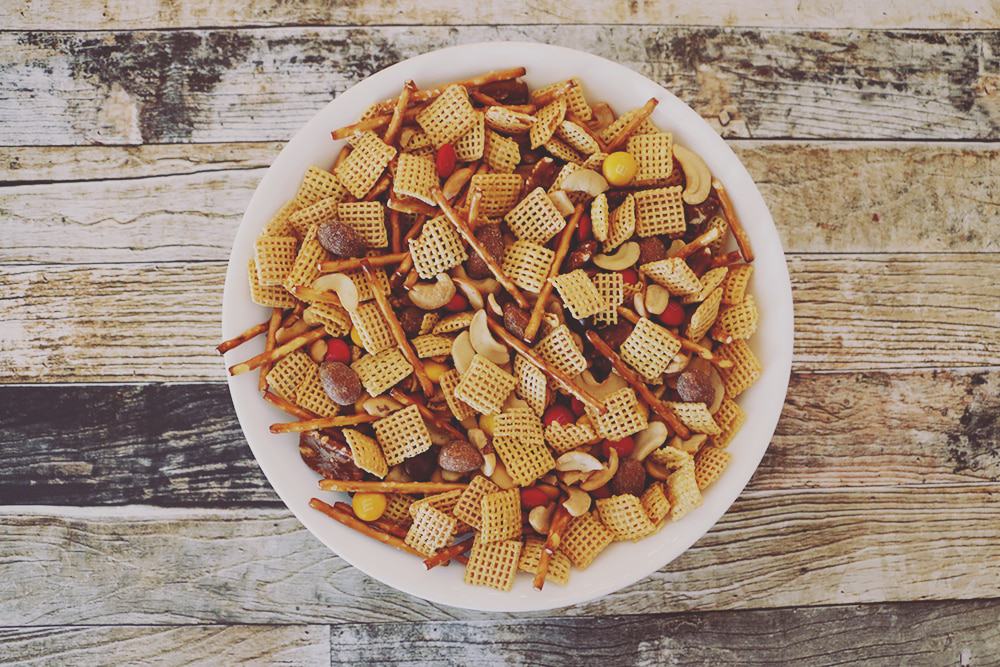 This Autumn Harvest Chex Mix Recipe is a must-have for your holiday get-togethers. With all the Fall flavors, it's sure to be a huge hit with the family!This Autumn Harvest Snack Mix Recipe is a must-have for your holiday get-togethers. With all the Fall flavors, it's sure to be a huge hit with the family!