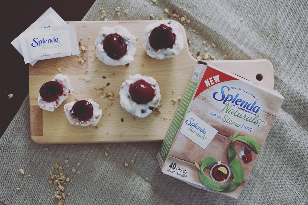 This simple Chocolate Cherry Granola Frozen Yogurt Bites Recipe is a must-have for dessert AND breakfast! It's too good not to be used for both!