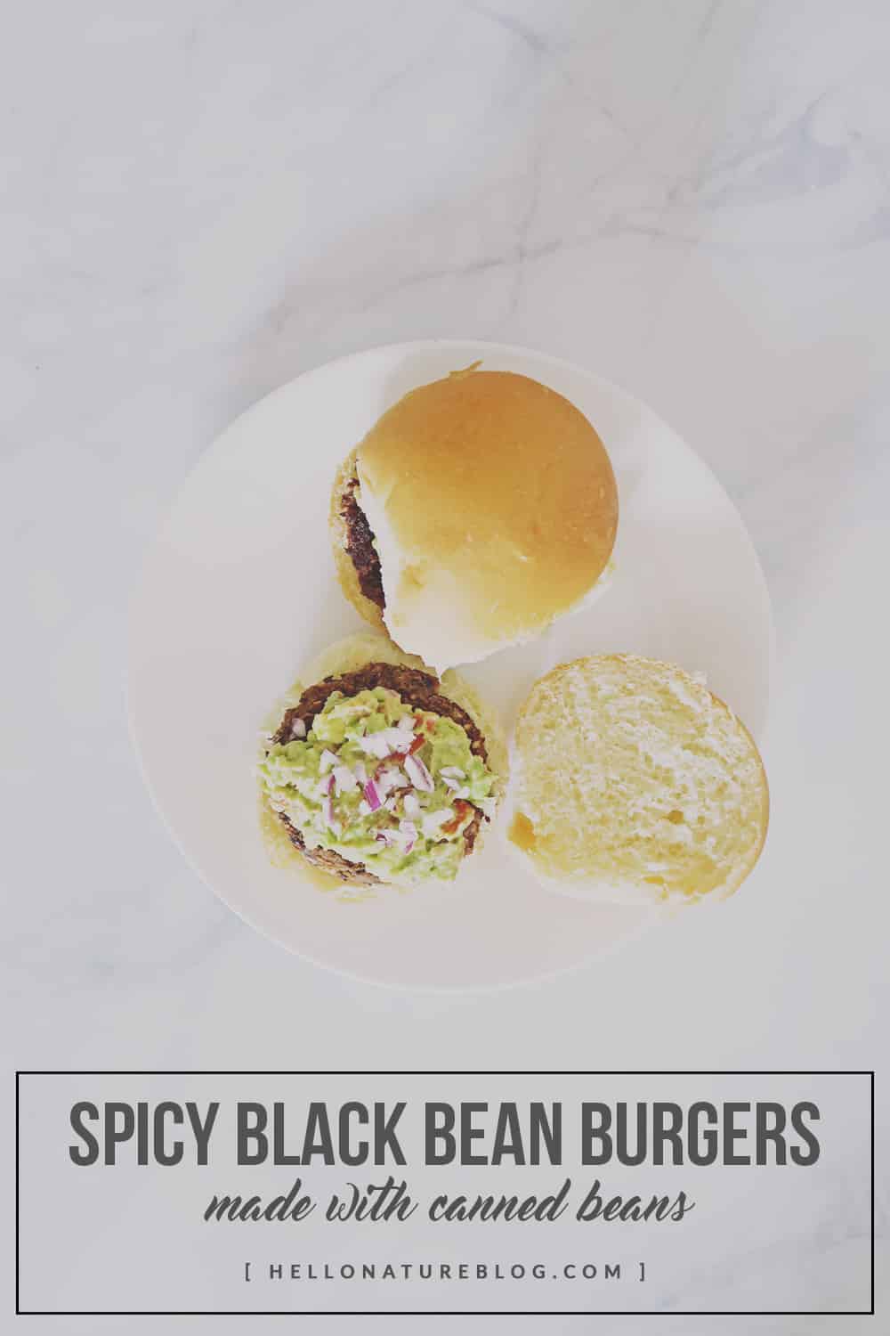 Add a little bit of zest to your life with this spicy black bean burger recipe. Made with canned beans and simple pantry ingredients!