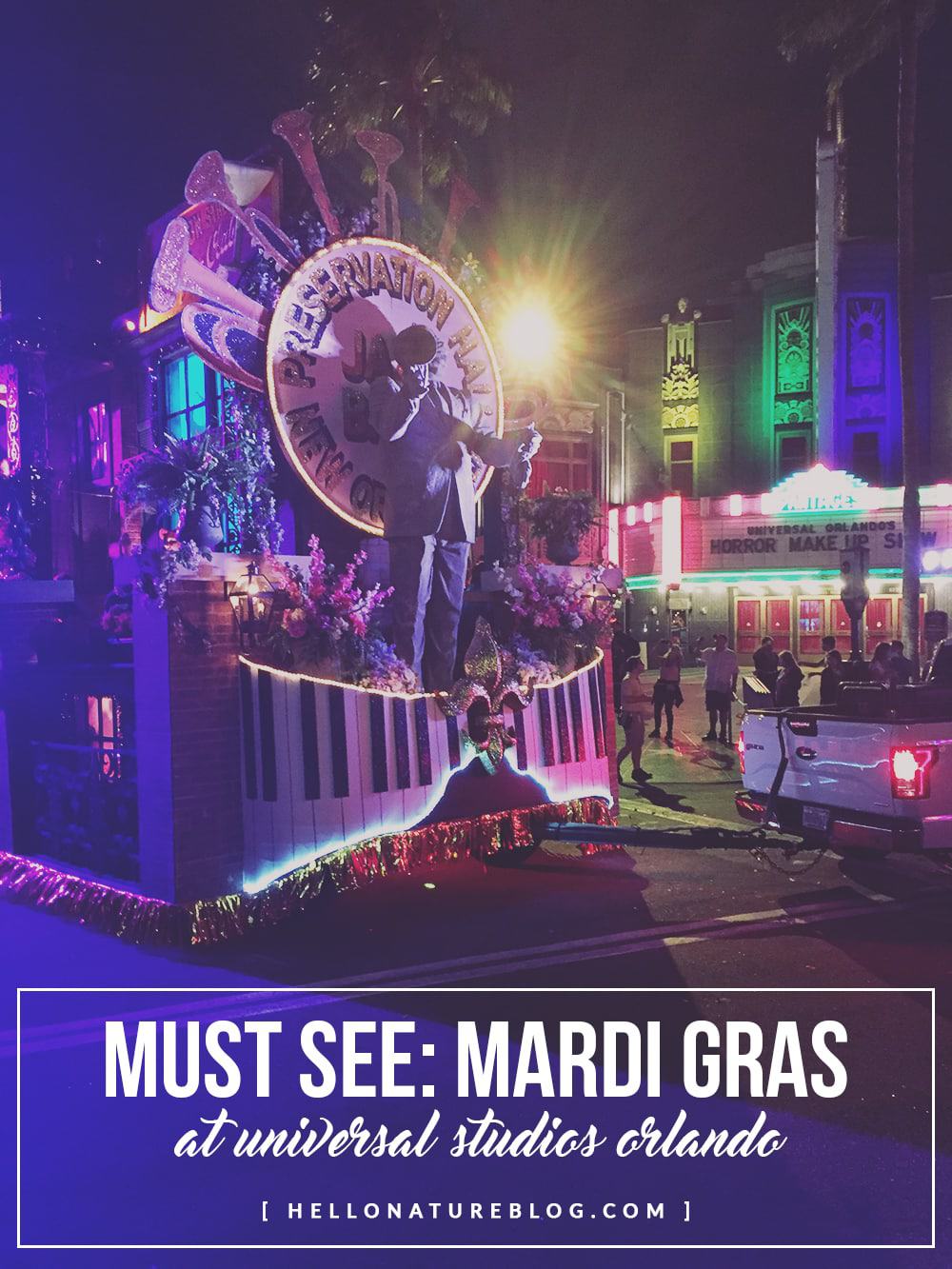 Headed to Florida in February or March? Be sure to check out the Mardi Gras celebration over at Universal Studios Orlando! 