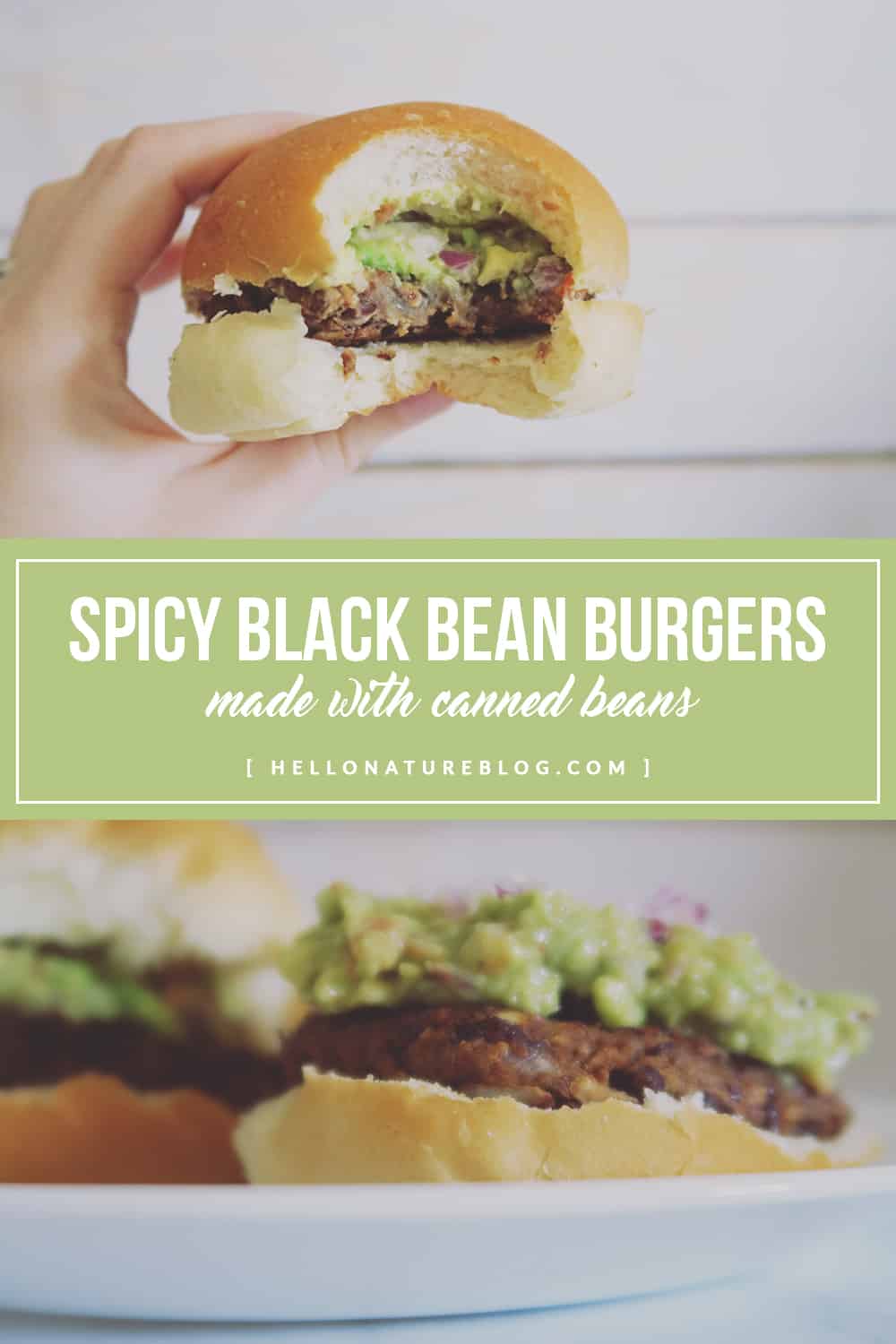 Add a little bit of zest to your life with this spicy black bean burger recipe. Made with canned beans and simple pantry ingredients!