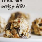 Need the perfect small snack to maintain your energy while you're on your adventures? You HAVE to try these No Bake No Bake Trail Mix Energy Bites!