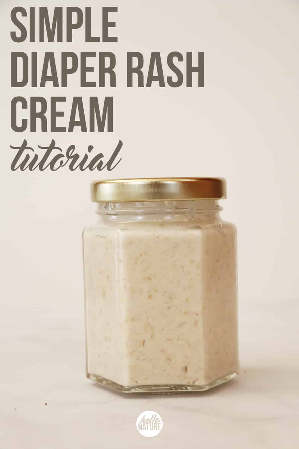 Looking for an alternative to store bought cream? This simple DIY diaper rash cream will provide relief with just a few pantry ingredients!