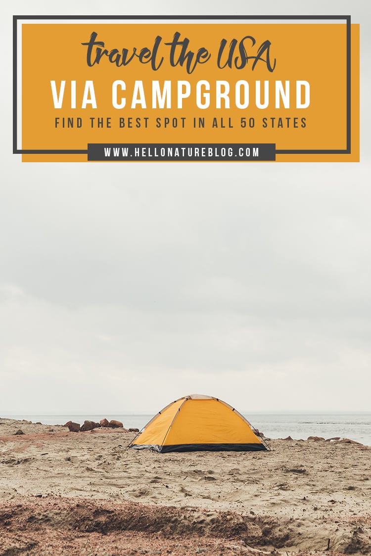 Wisconsin travel blogger Ashley from Hello Nature shares the best campsites across the US. Whether you're looking for tent camping near you, lake camping near you or campsites across the country, Hello Nature has you covered.
