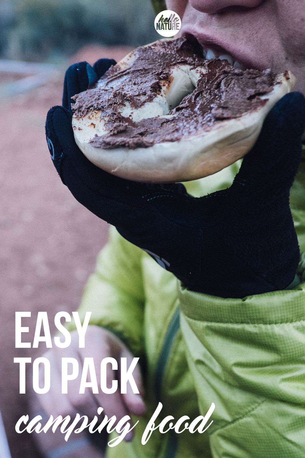 Packing for family camping trips is hard enough. Make your next trip easier with this list of easy camping food your whole family will enjoy.