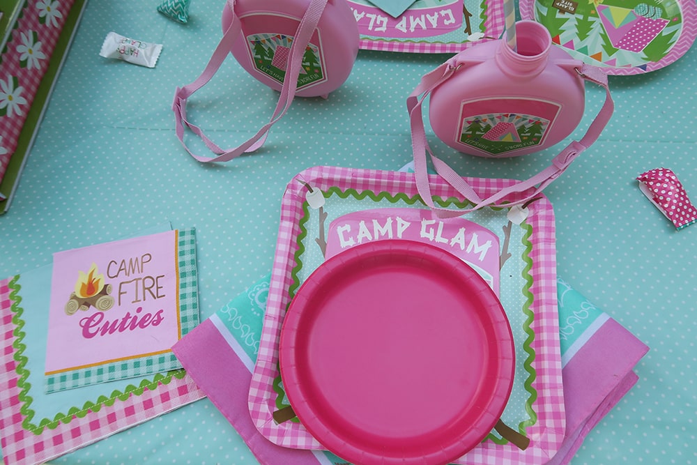 A camping birthday party is perfect for girls, young and old! This is one of the easiest cheap birthday party ideas that's fun for the whole family. 