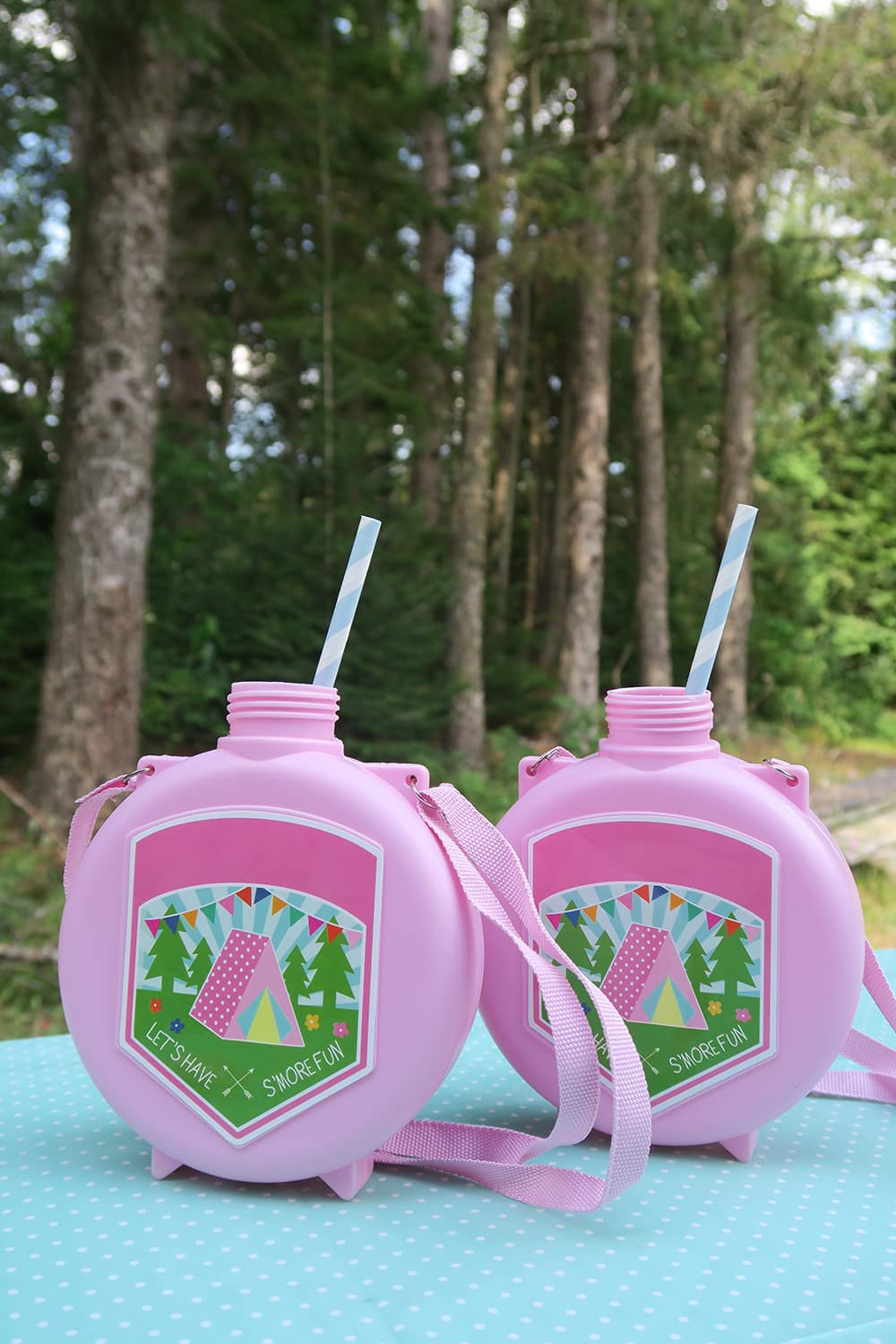 A camping birthday party is perfect for girls, young and old! This is one of the easiest cheap birthday party ideas that's fun for the whole family. 