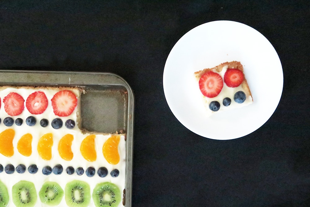 This Sugar Cookie Fruit Pizza recipe is a must-make for pizza night! It'll feed a crowd and it's super easy. This is a dessert you won't want to miss!