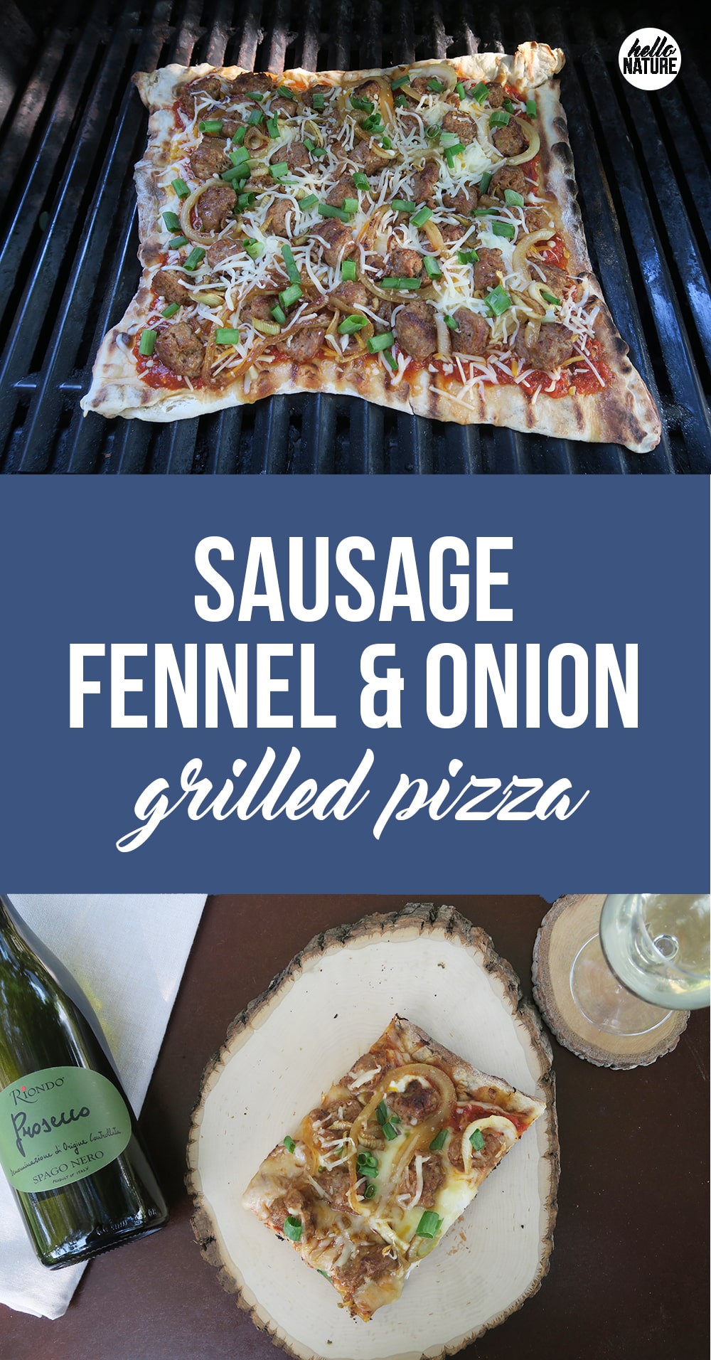 Grilled Sausage and Fennel Pizza