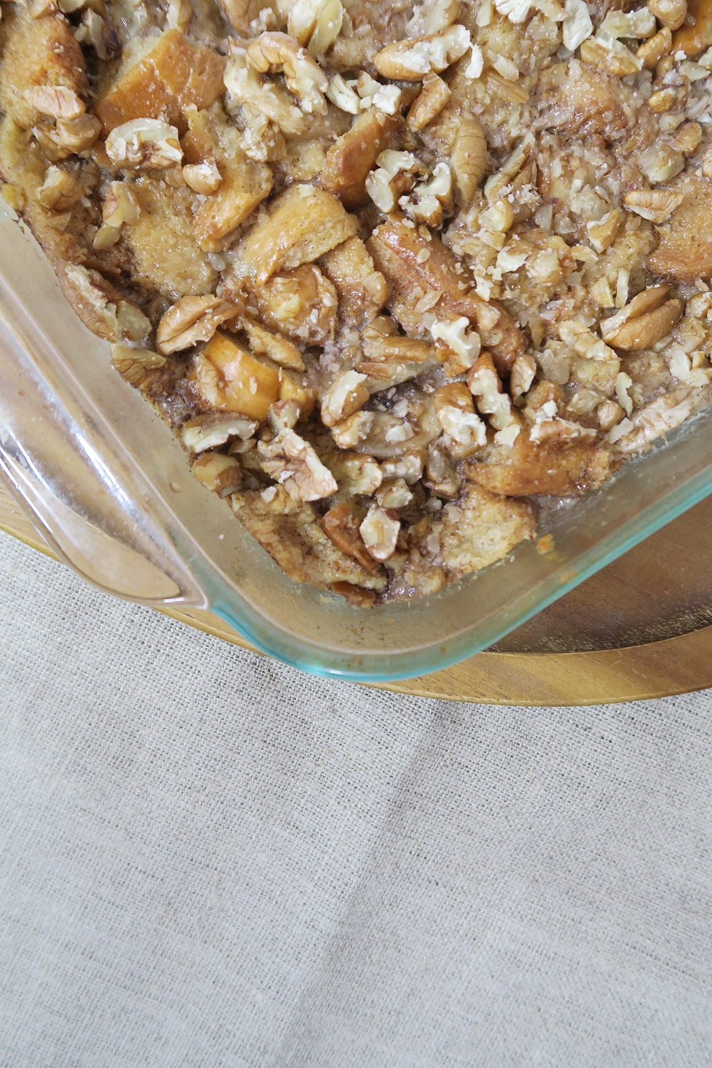 This banana french toast bread pudding recipe is a sweet combo of two delicious dishes. Great for breakfast or a side, it's a dish you won't want to miss!