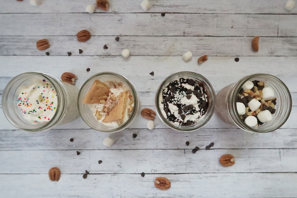 Need a quick 10 minute dessert to wow your guests? Or maybe a simple indulgent dessert for date night? Try these make ahead ice cream sundaes!