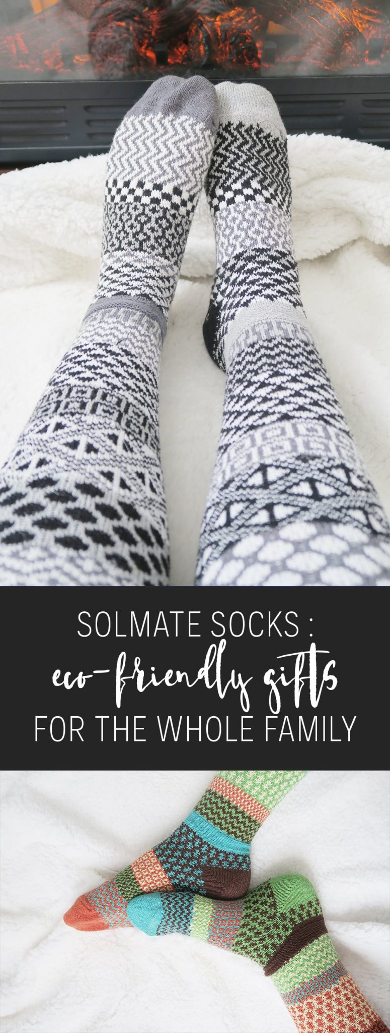 Need a unique gift for the whole family that's eco-friendly and USA made? You need to check out Solmate Socks. You'll be glad you did!