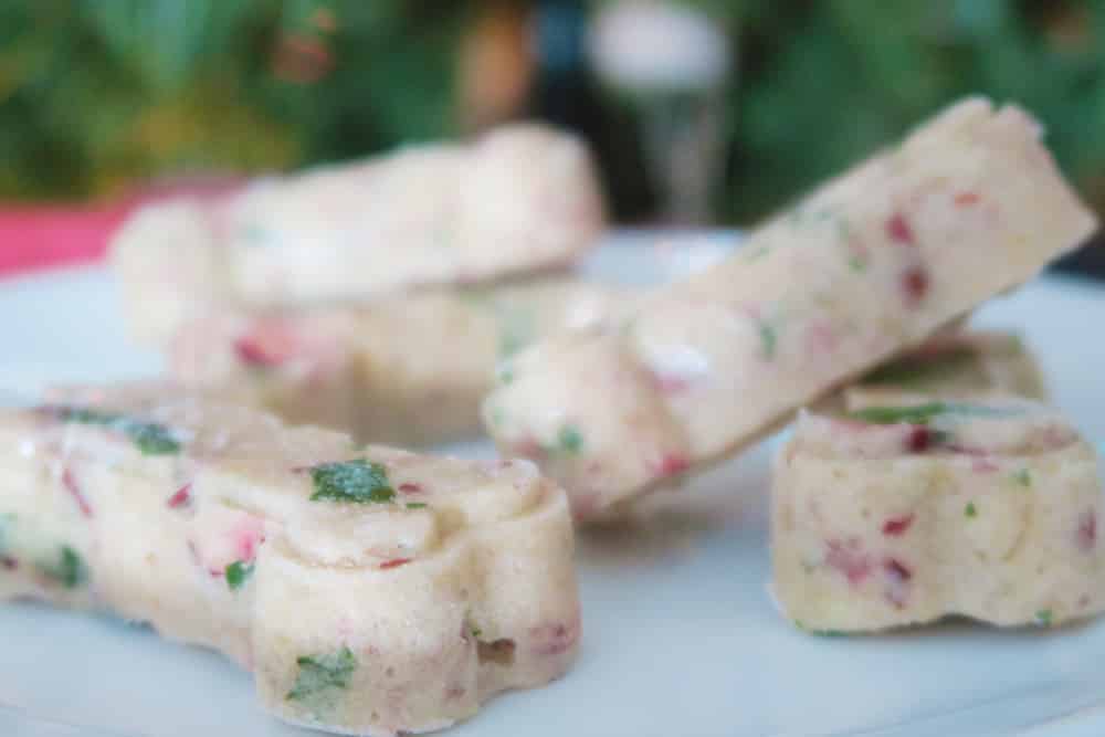 Banana Apple Cranberry Dog Treats