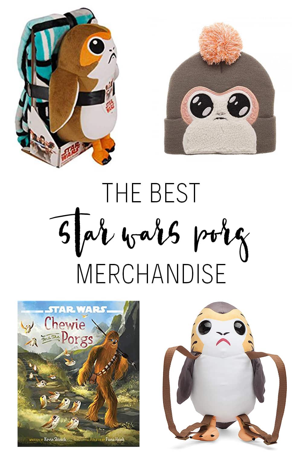 Porg merchandise on sale