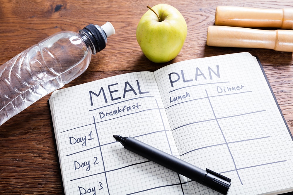 Bullet Journal Ideas for Meal Planning - Bird's Eye Meeple