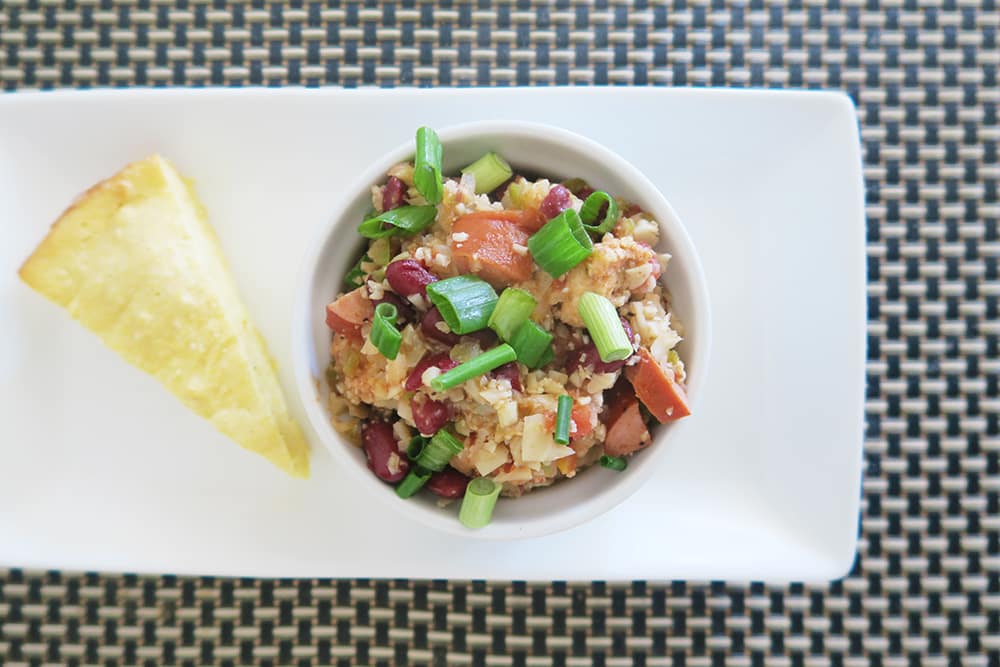 Red Beans and Riced Cauliflower