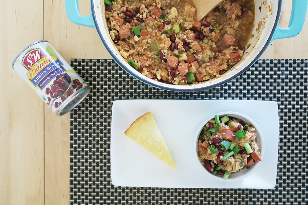 Red Beans and Riced Cauliflower Recipe