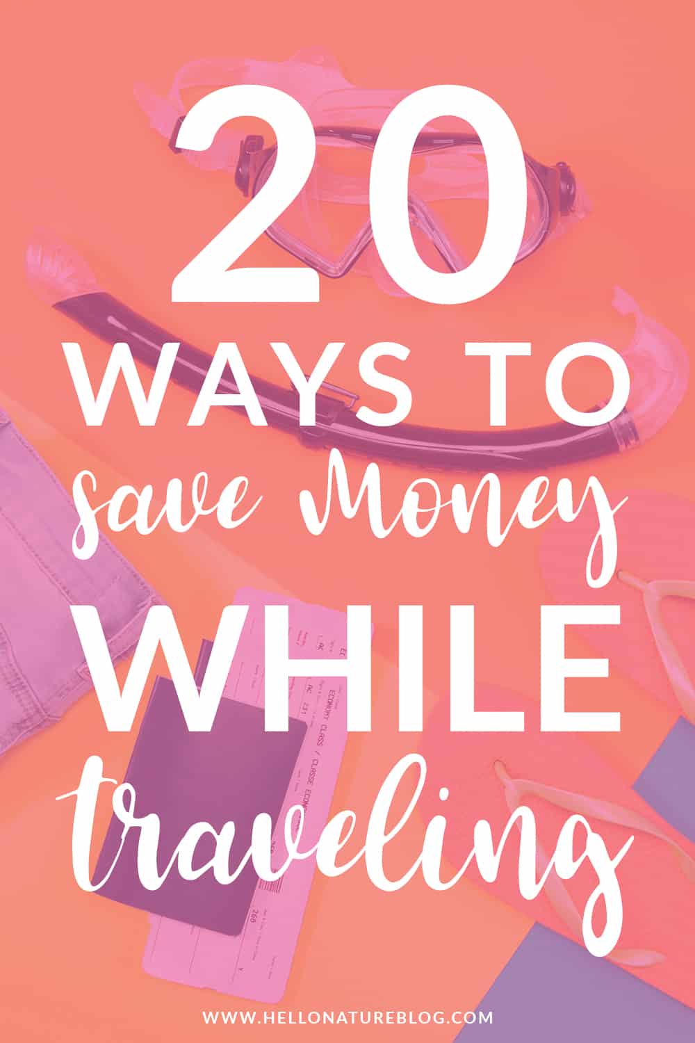 save money while traveling