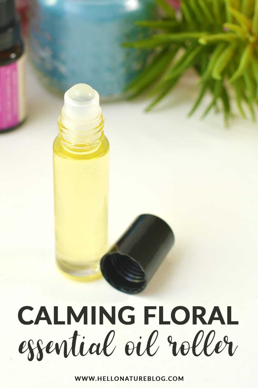 floral essential oil roller