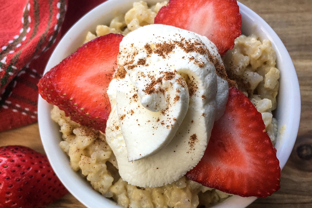 Best instant pot online rice pudding