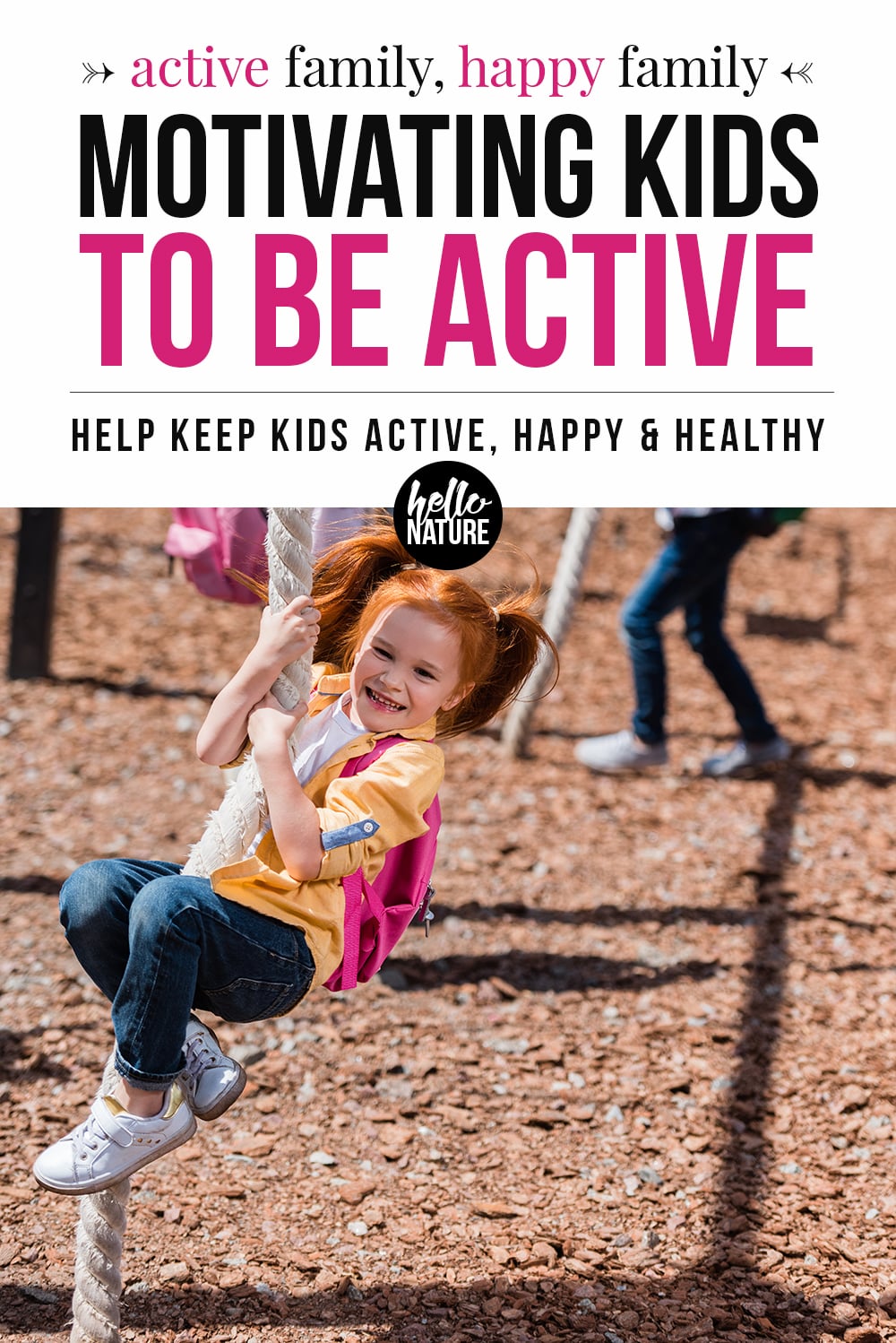 Motivating kids to be active doesn't have to be hard. Learn how easy it can be to get your children (and entire family) moving so you can become an active family together.