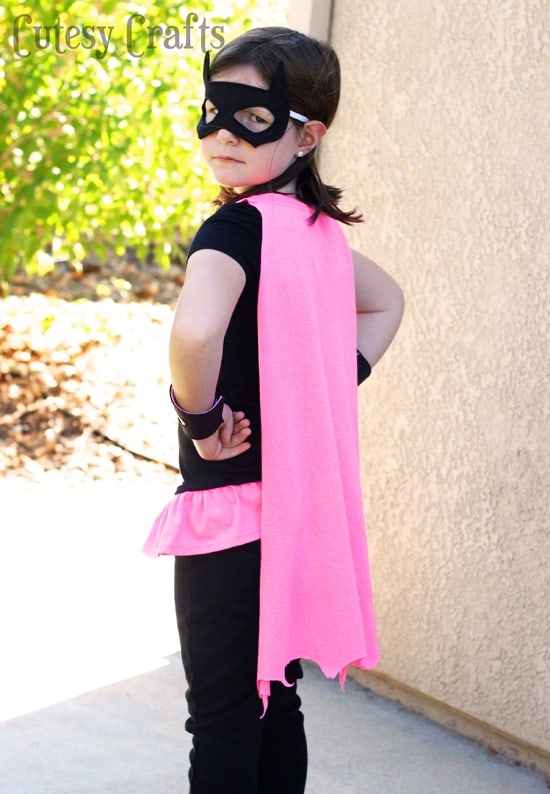 DIY Batgirl Halloween Costume