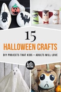 Looking for Halloween crafts to make with your kids? You and your little ones will love these kid-friendly Halloween crafts! There's something everyone can make this October. #Halloween #HalloweenDIY #HalloweenCrafts #KidCrafts #HalloweenKidCrafts