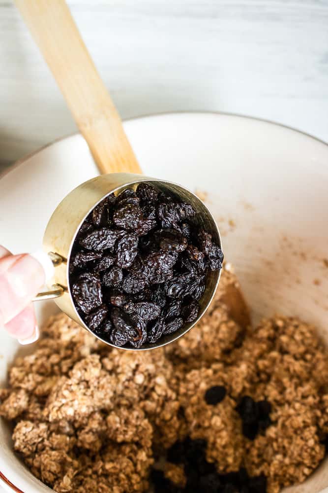 recipe for healthy oatmeal raisin cookies